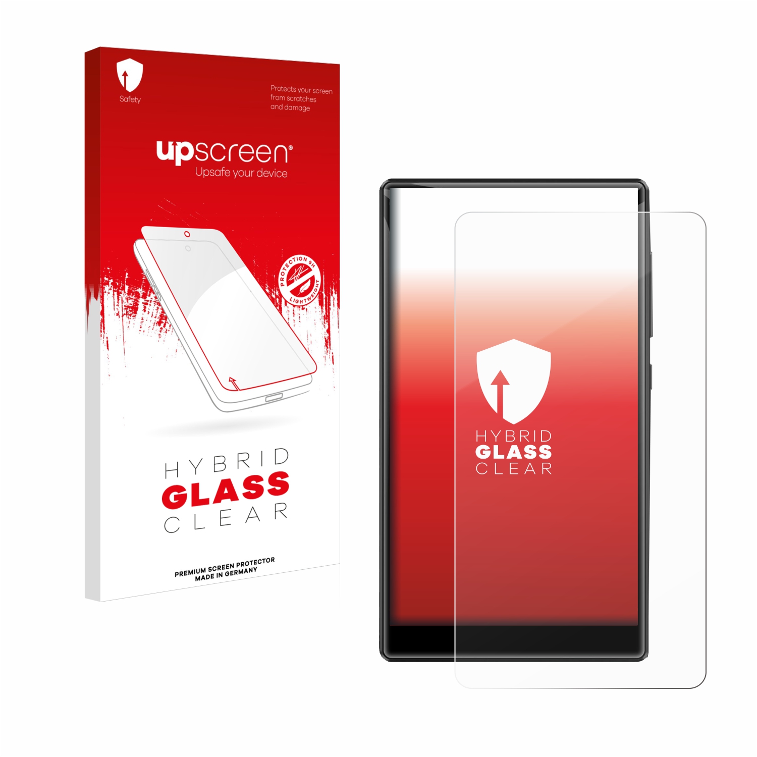 čirá skleněná fólie upscreen Hybrid Glas pro innioasis G1-80G