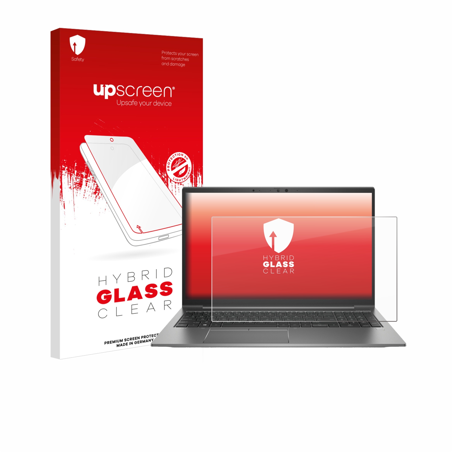 čirá skleněná fólie upscreen Hybrid Glas pro HP Zbook Fury 15 G7 Non-Touch