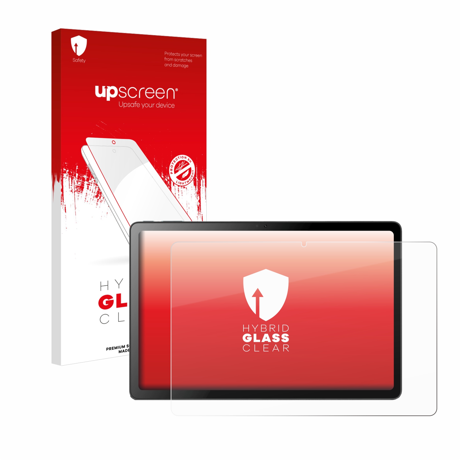 čirá skleněná fólie upscreen Hybrid Glas pro Blackview Oscal Pad 18