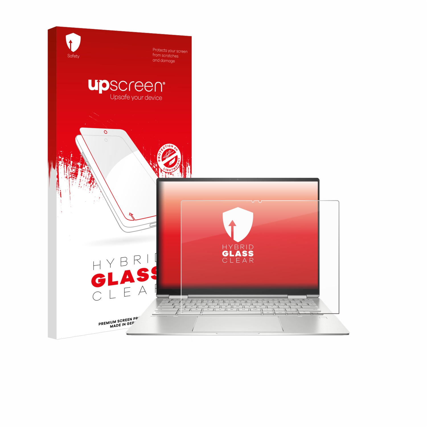 čirá skleněná fólie upscreen Hybrid Glas pro HP Elite C1030 Chromebook