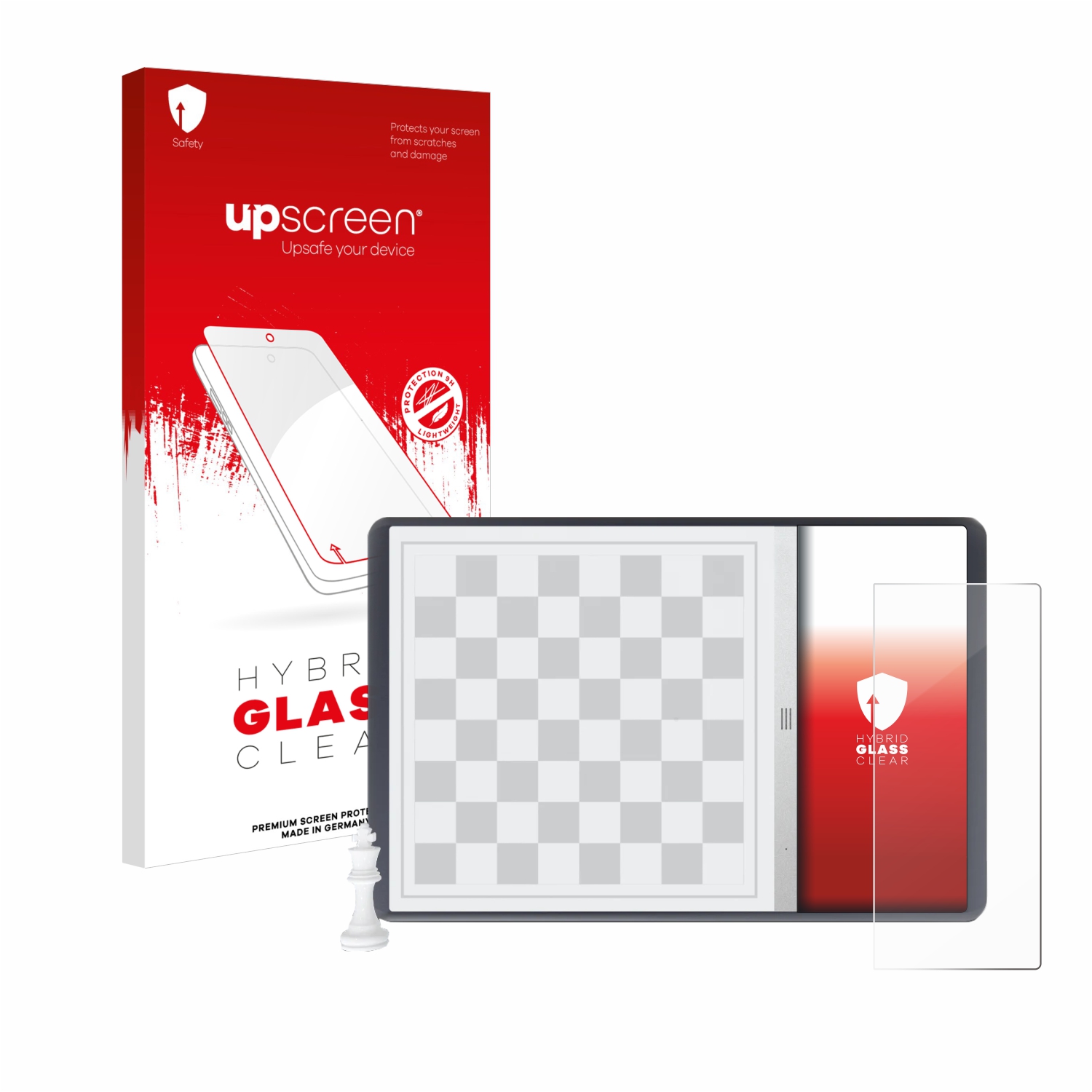 čirá skleněná fólie upscreen Hybrid Glas pro Chessnut Evo