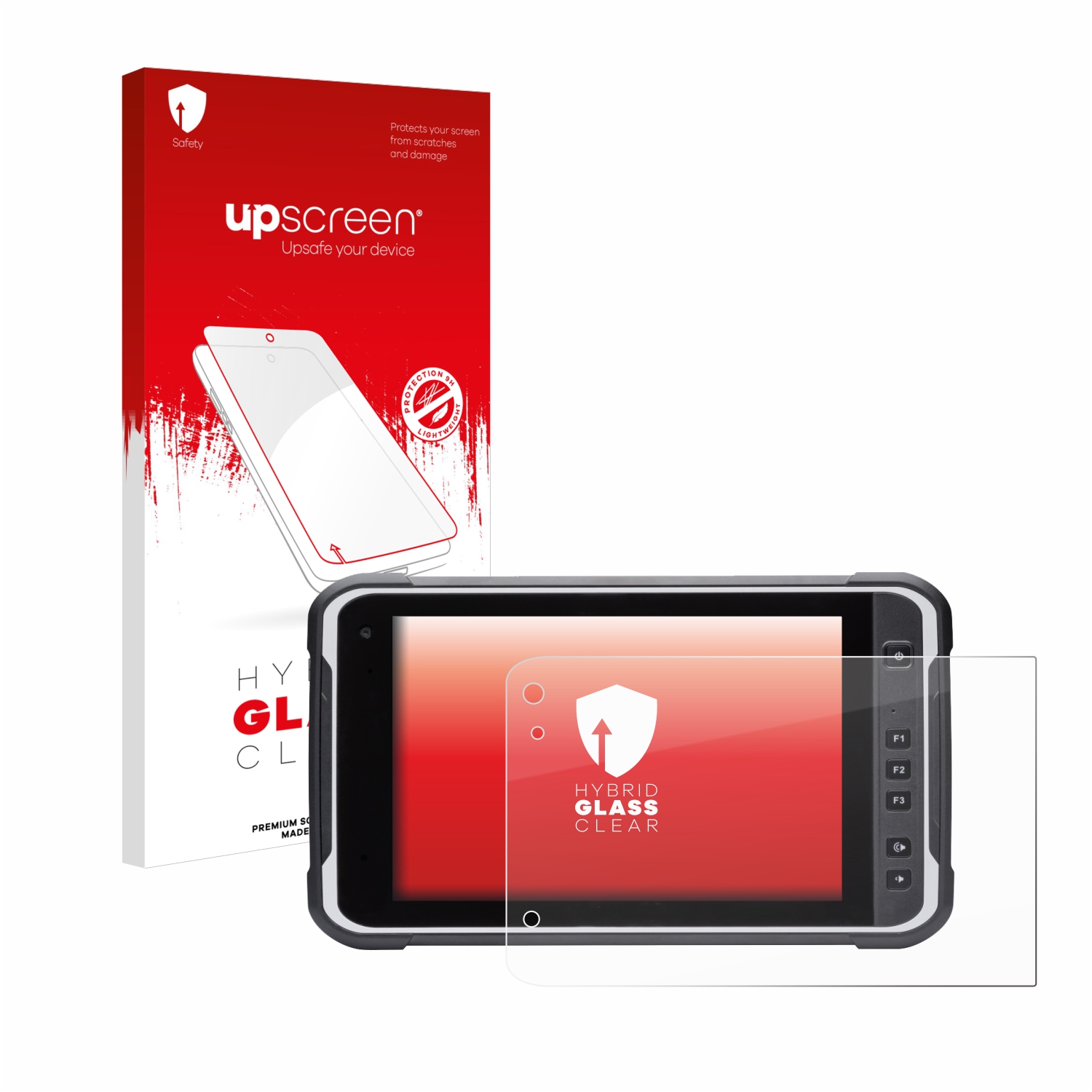 čirá skleněná fólie upscreen Hybrid Glas pro Handheld Algiz RT8