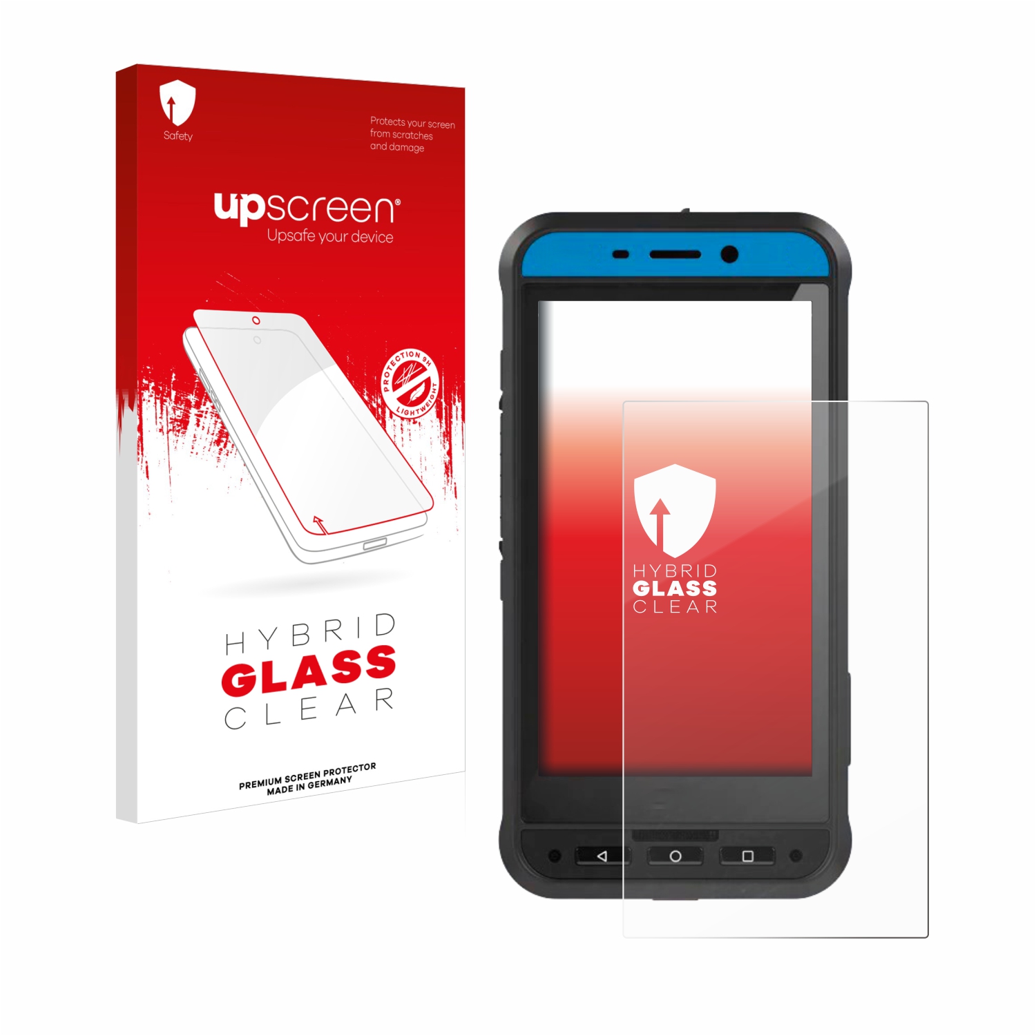 čirá skleněná fólie upscreen Hybrid Glas pro Ecom Smart-Ex 02 DZ2