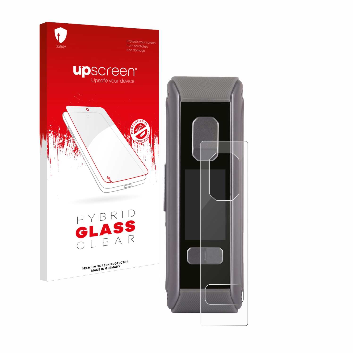 čirá skleněná fólie upscreen Hybrid Glas pro GeekVape Aegis Max2 / Max100