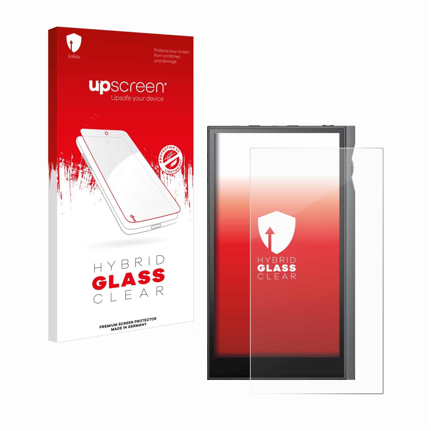 čirá skleněná fólie upscreen Hybrid Glas pro Astell&Kern Kann Ultra