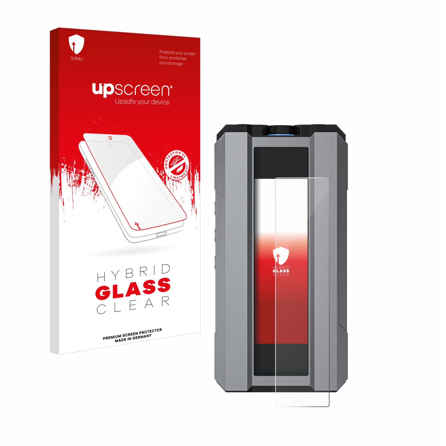 čirá skleněná fólie upscreen Hybrid Glas pro FiiO Q15