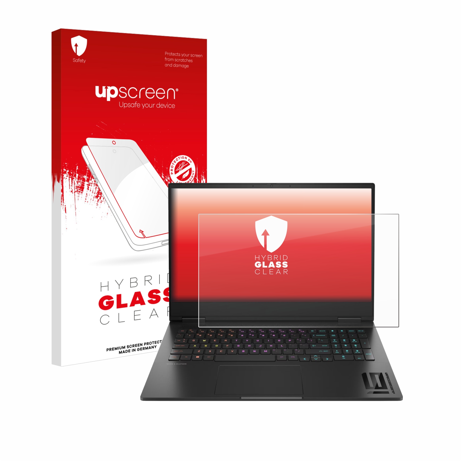 čirá skleněná fólie upscreen Hybrid Glas pro HP Omen 16 2024