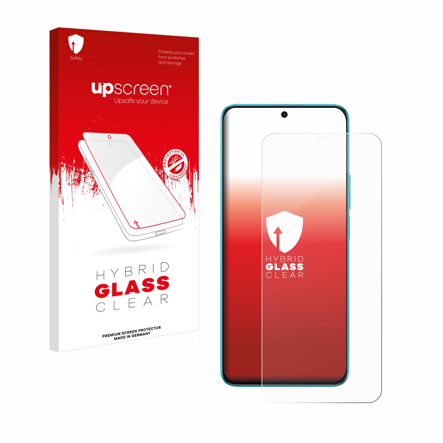 čirá skleněná fólie upscreen Hybrid Glas pro Honor X8A