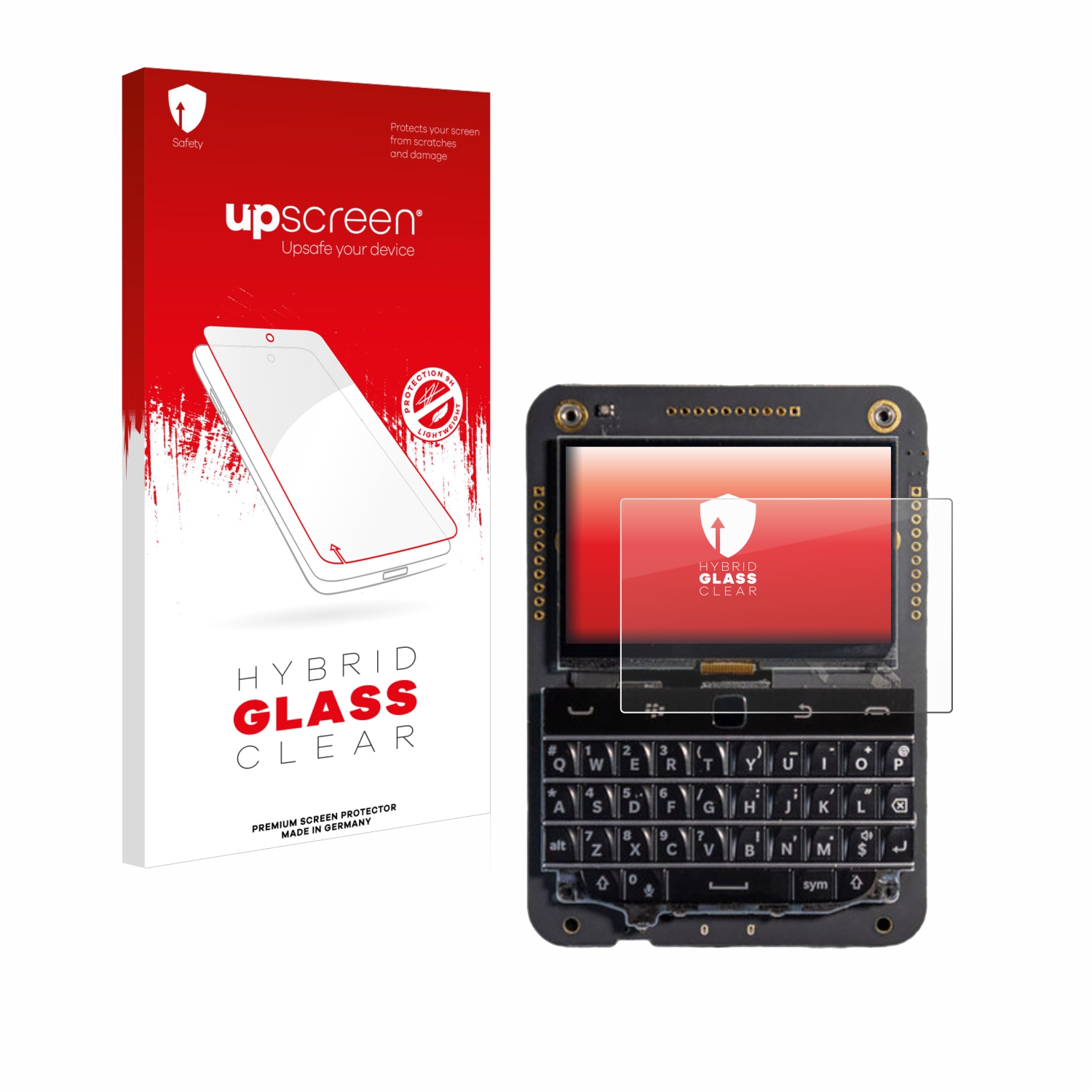 čirá skleněná fólie upscreen Hybrid Glas pro BeepBerry Mini Computer 2.7