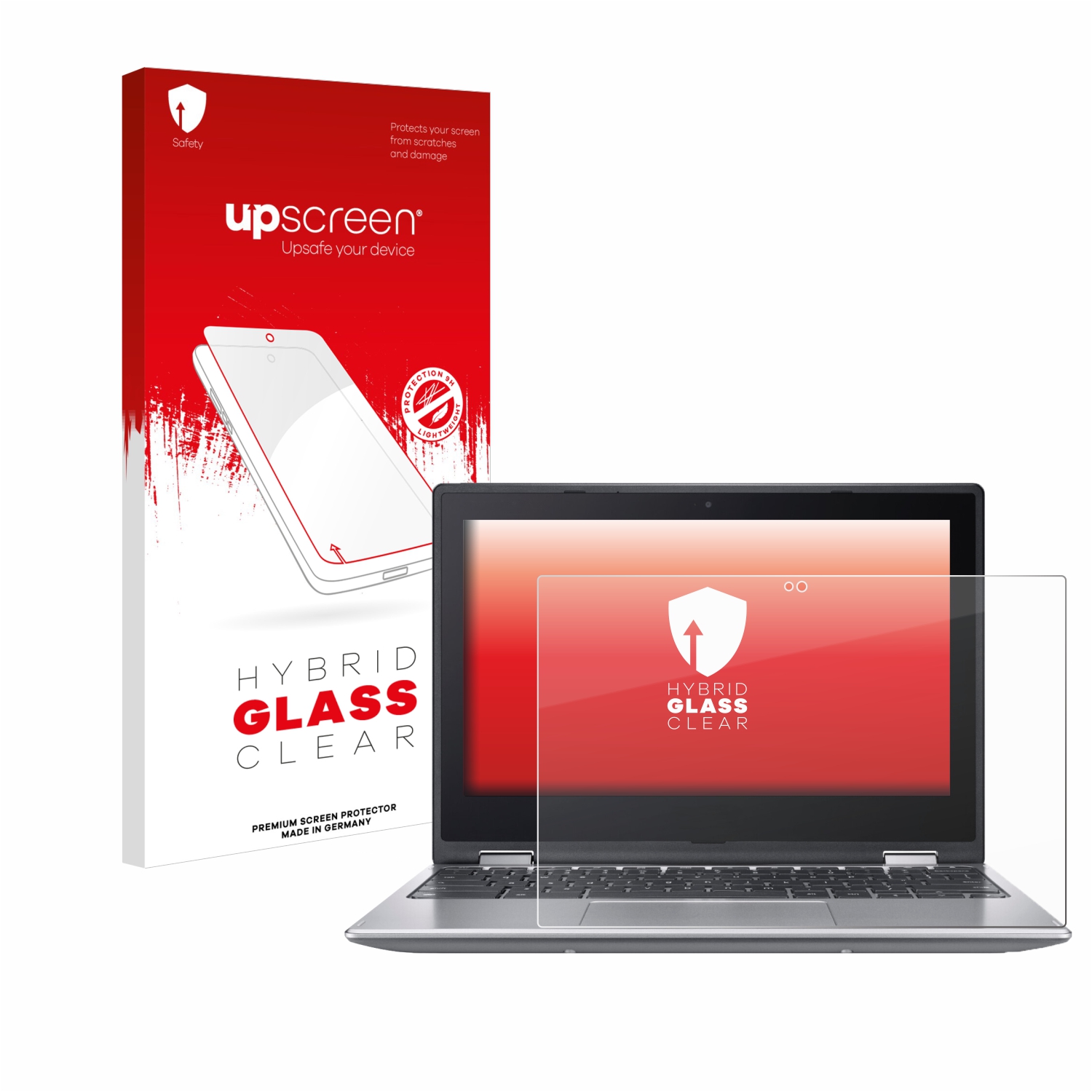 čirá skleněná fólie upscreen Hybrid Glas pro Acer Chromebook Spin 511 R756TN-TCO