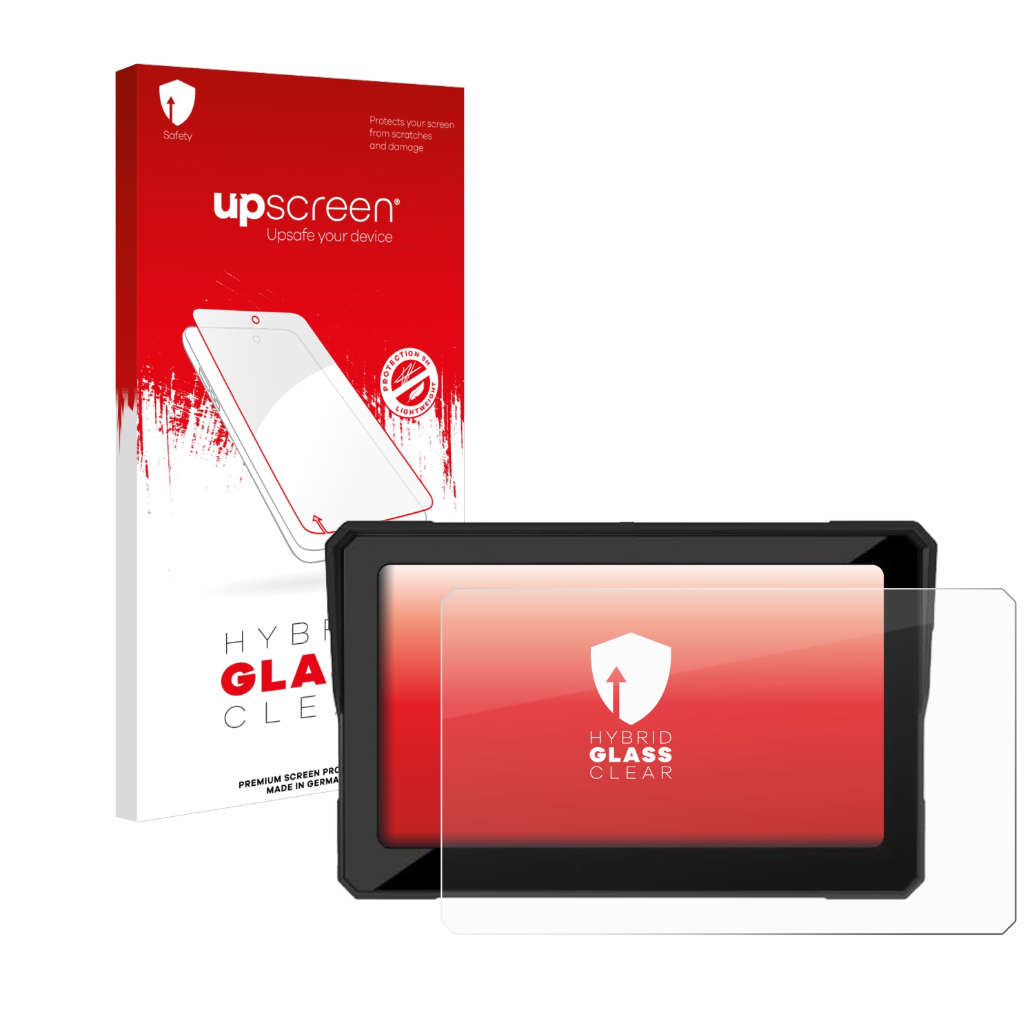 čirá skleněná fólie upscreen Hybrid Glas pro Carpuride W702 7