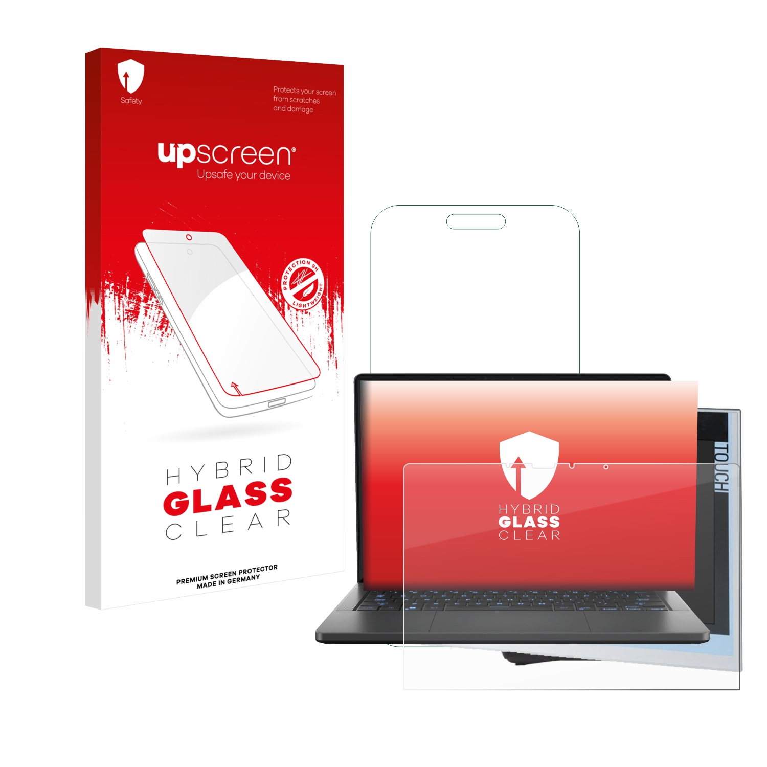 čirá skleněná fólie upscreen Hybrid Glas pro ASUS ROG Zephyrus G14 2024 GA403