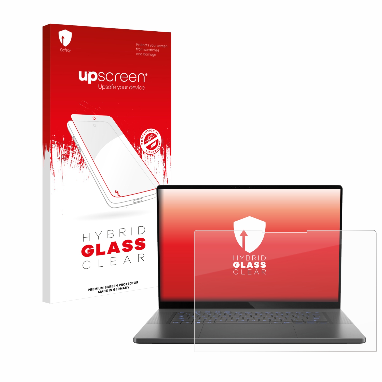 čirá skleněná fólie upscreen Hybrid Glas pro ASUS ROG Zephyrus G16 2024 GU605