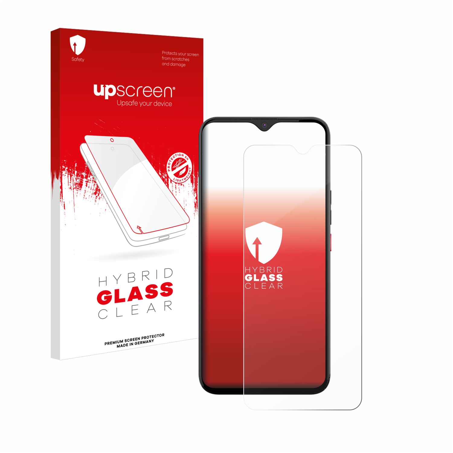 čirá skleněná fólie upscreen Hybrid Glas pro Gigaset GS5 PRO SE