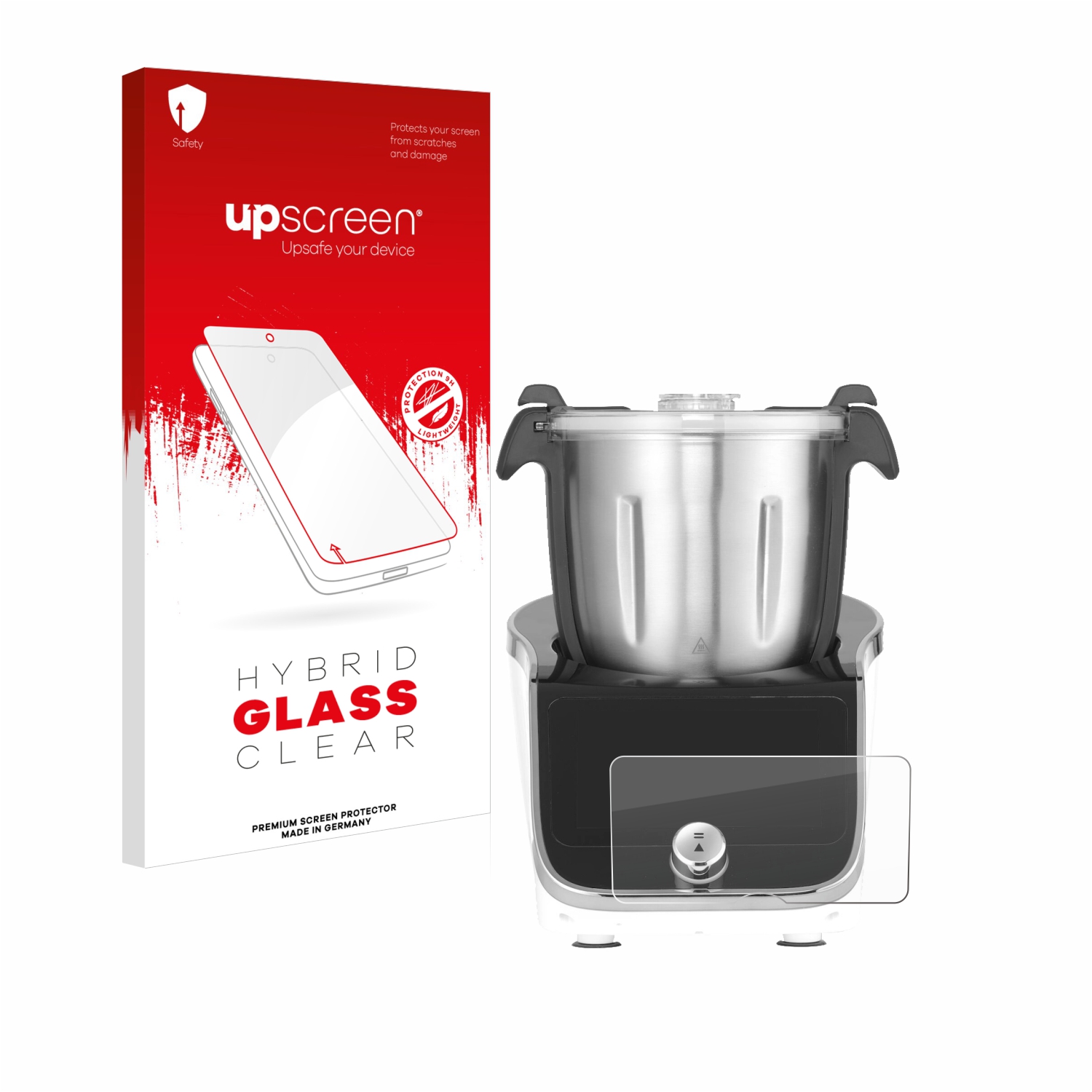 čirá skleněná fólie upscreen Hybrid Glas pro Hendi Hendichef