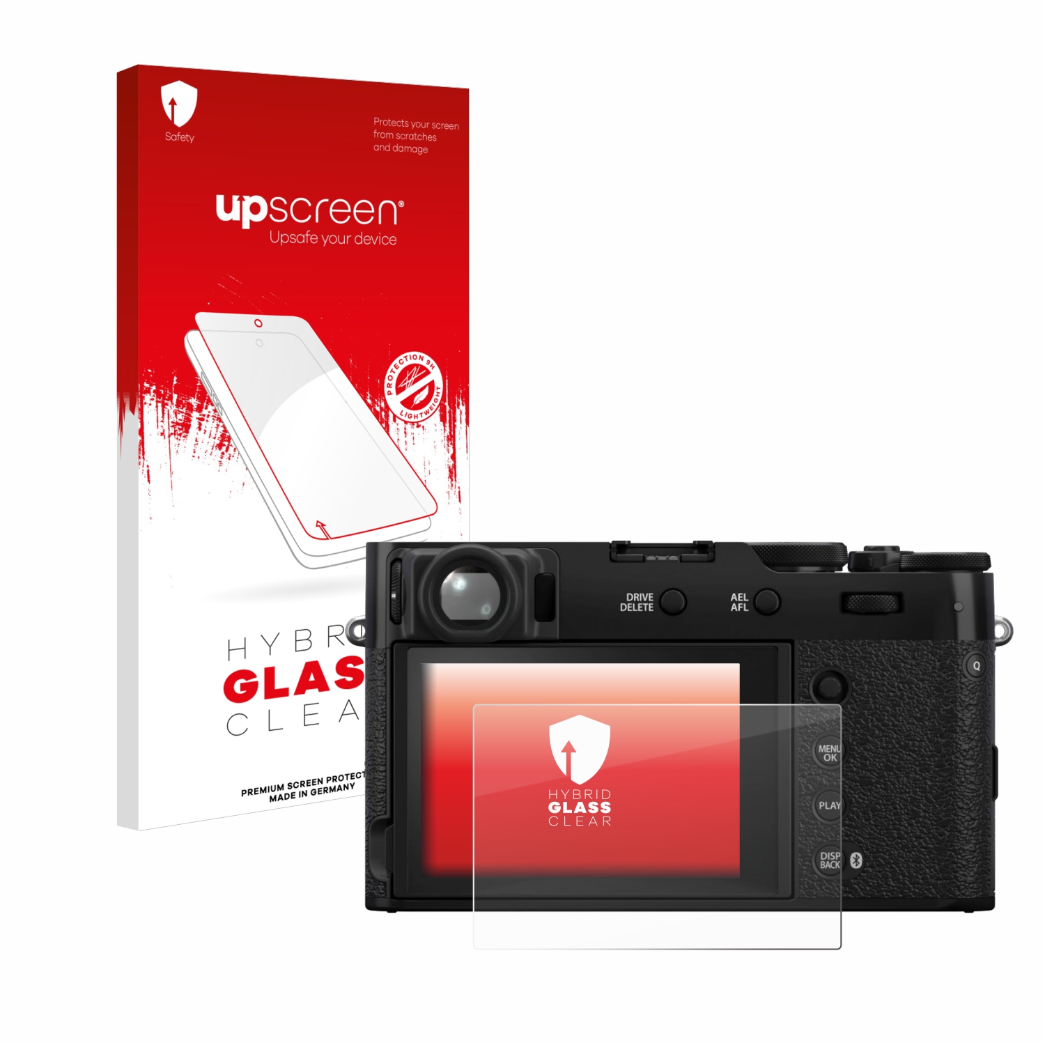 čirá skleněná fólie upscreen Hybrid Glas pro Fujifilm X100VI