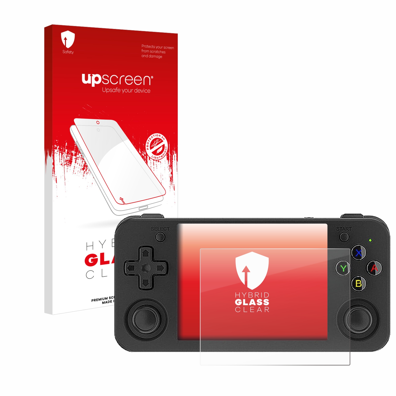čirá skleněná fólie upscreen Hybrid Glas pro Anbernic RG35XX H