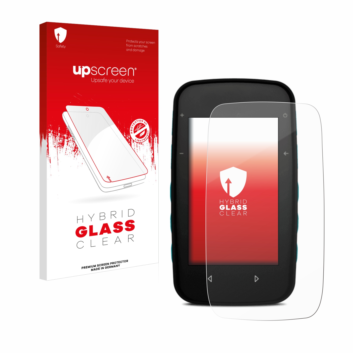 čirá skleněná fólie upscreen Hybrid Glas pro CompeGPS TwoNav Cross Plus