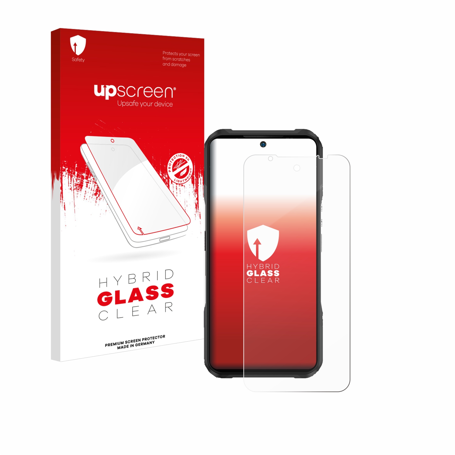 čirá skleněná fólie upscreen Hybrid Glas pro Doogee V20S
