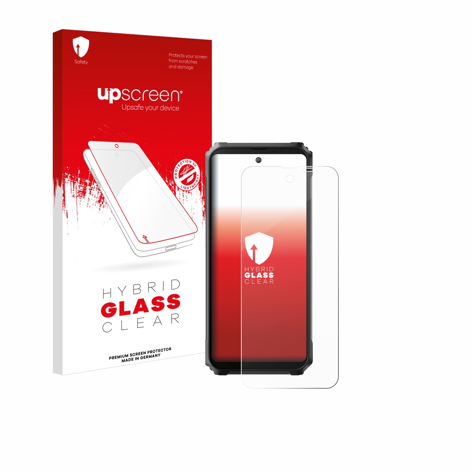 čirá skleněná fólie upscreen Hybrid Glas pro Blackview BL8000 5G