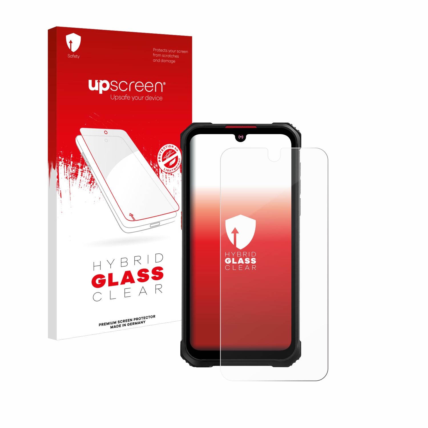 čirá skleněná fólie upscreen Hybrid Glas pro Hotwav Cyber 9 Pro