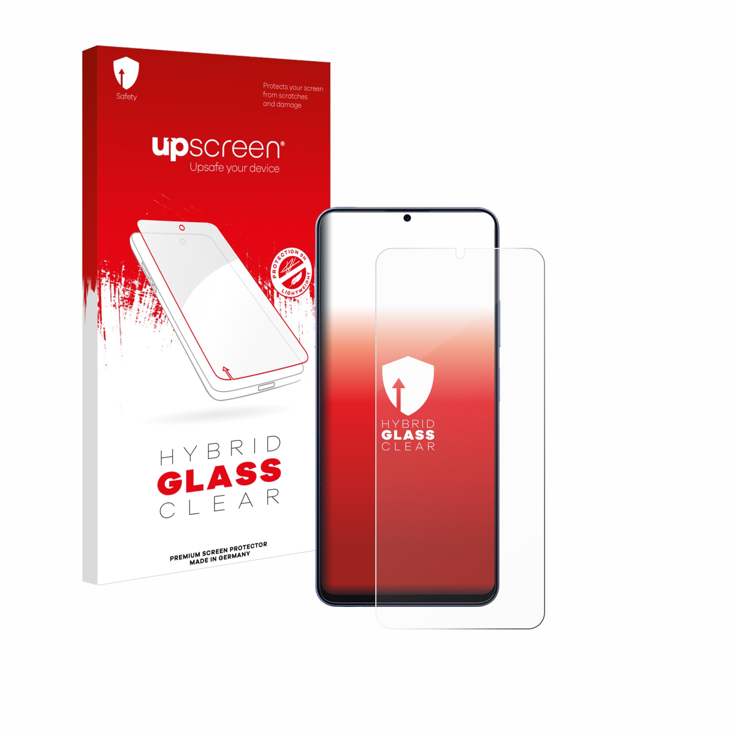 čirá skleněná fólie upscreen Hybrid Glas pro Blackview Color 8