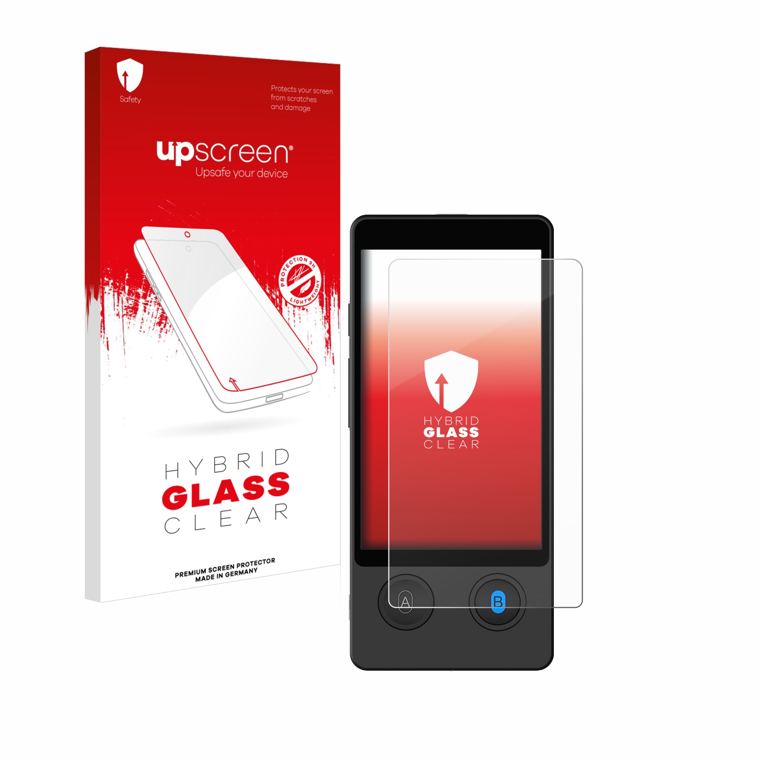 čirá skleněná fólie upscreen Hybrid Glas pro Anfier Offline W12