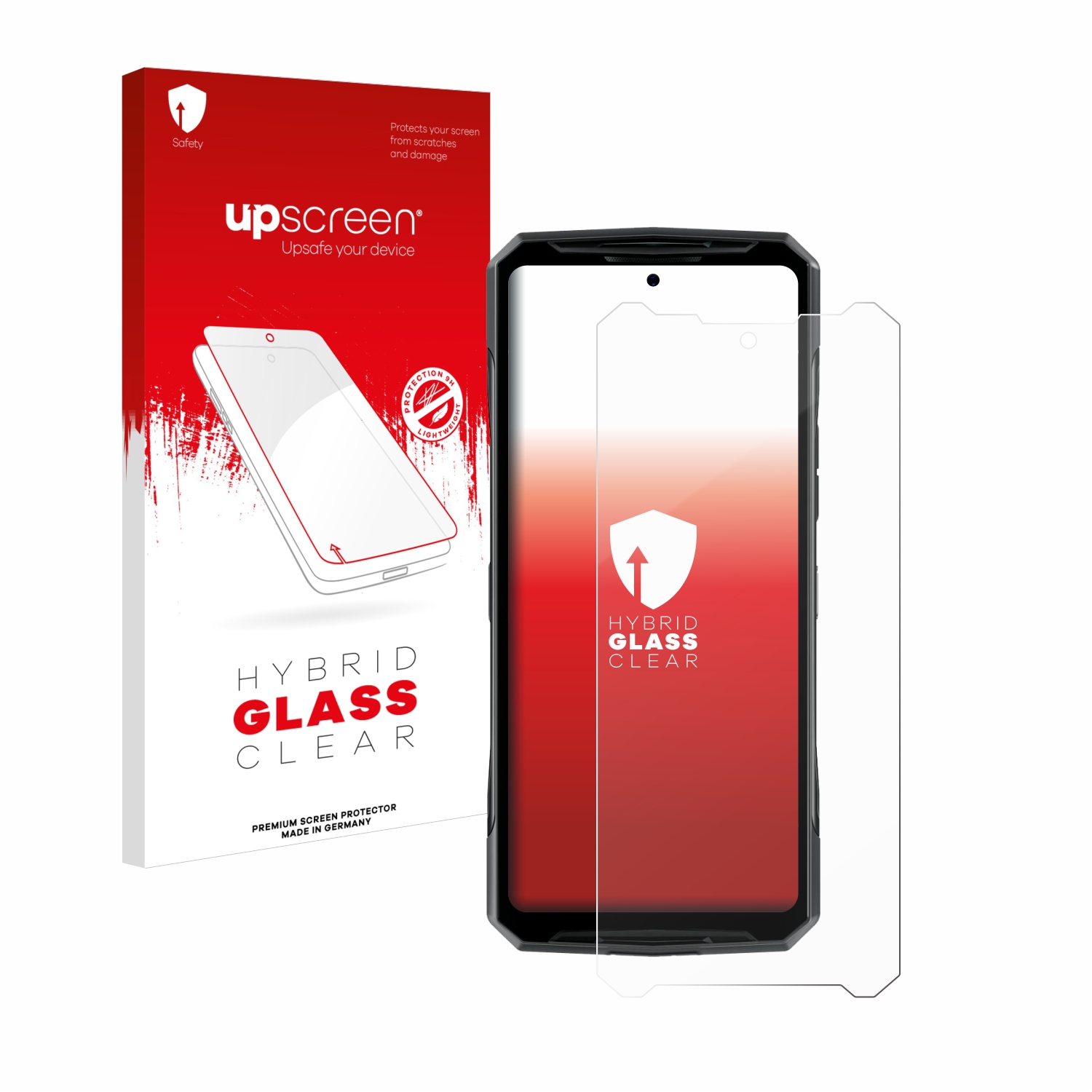 čirá skleněná fólie upscreen Hybrid Glas pro Doogee DK10