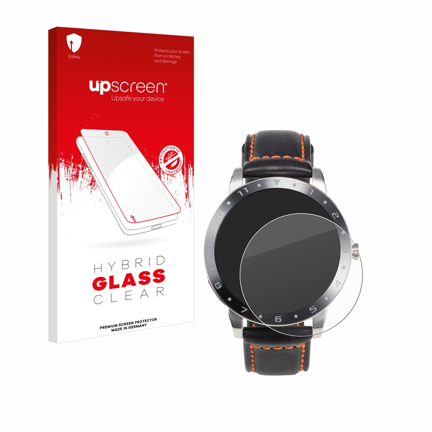 čirá skleněná fólie upscreen Hybrid Glas pro ASUS VivoWatch 5