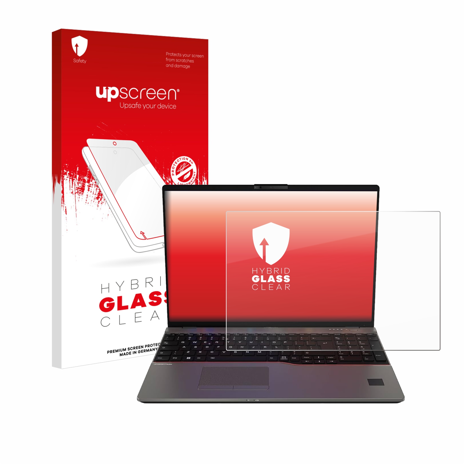 čirá skleněná fólie upscreen Hybrid Glas pro Fujitsu Lifebook U7413