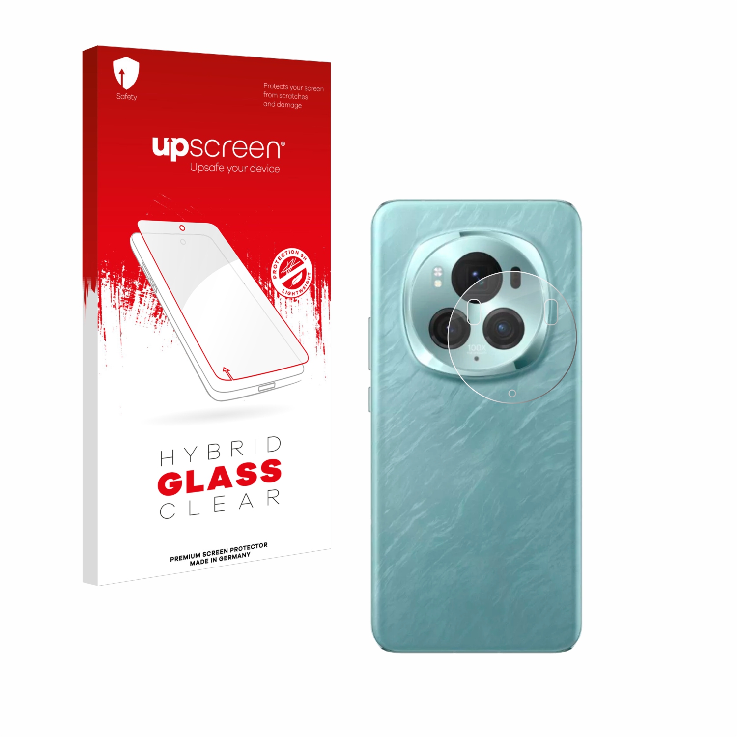 čirá skleněná fólie upscreen Hybrid Glas pro Honor Magic 6 Pro (pouze kamera)