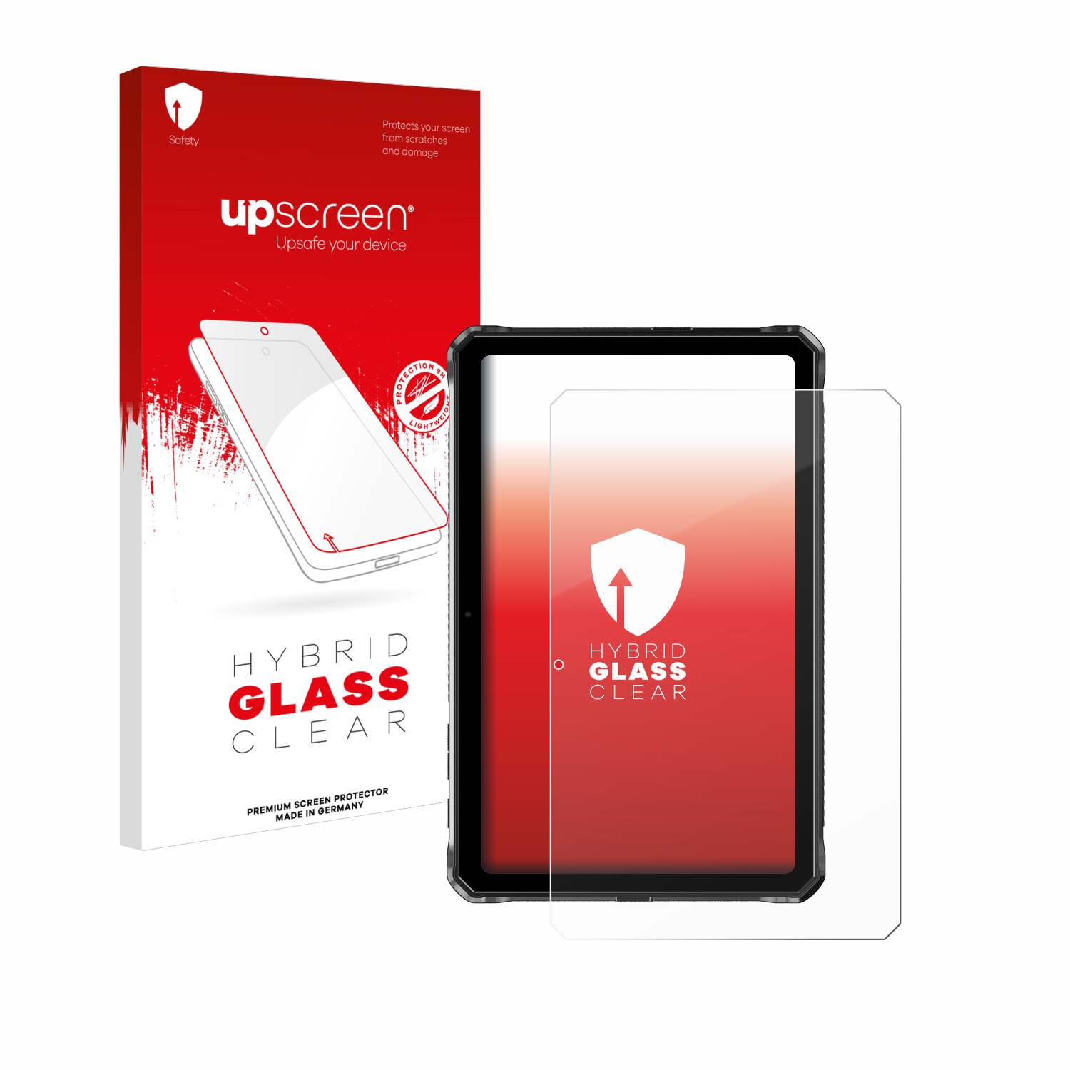 čirá skleněná fólie upscreen Hybrid Glas pro Doogee R20
