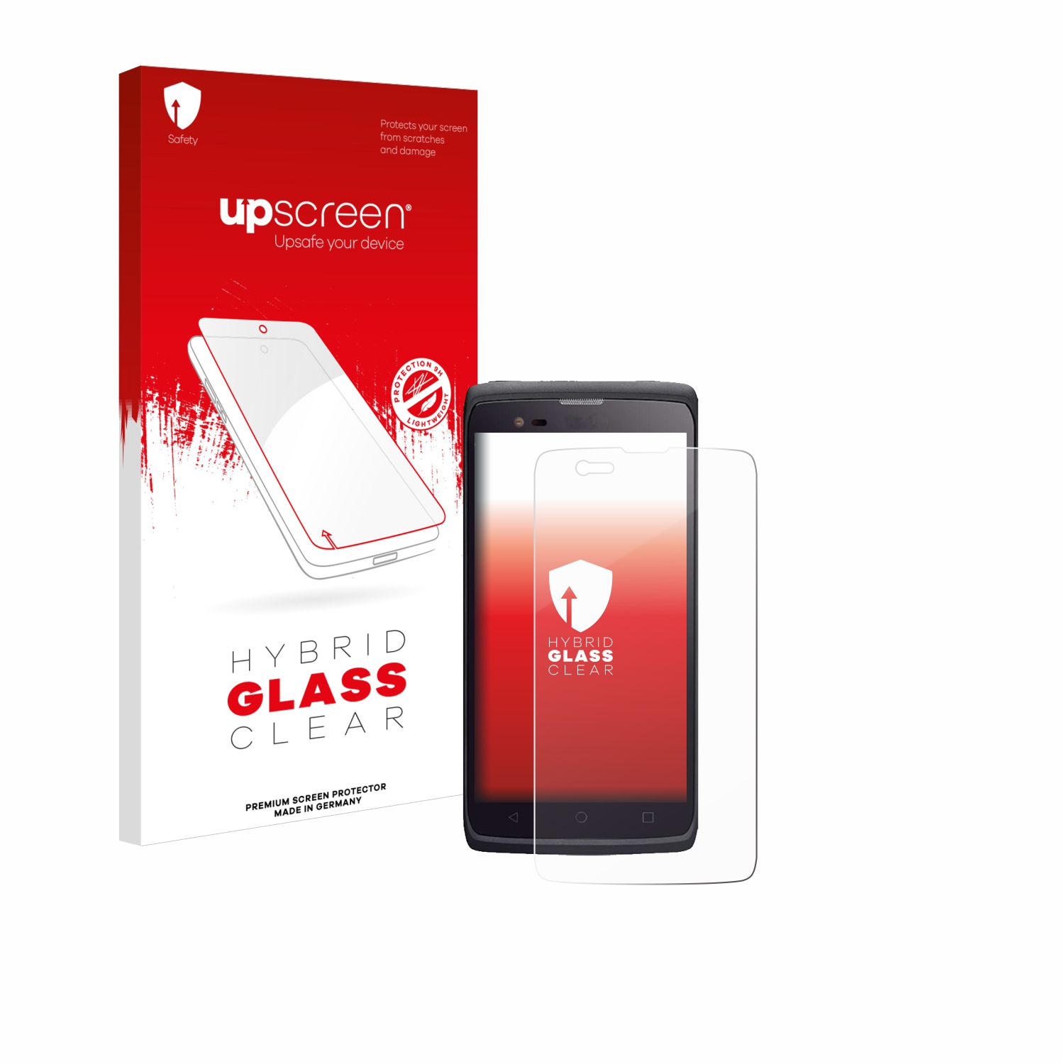 čirá skleněná fólie upscreen Hybrid Glas pro Almex cruise.1