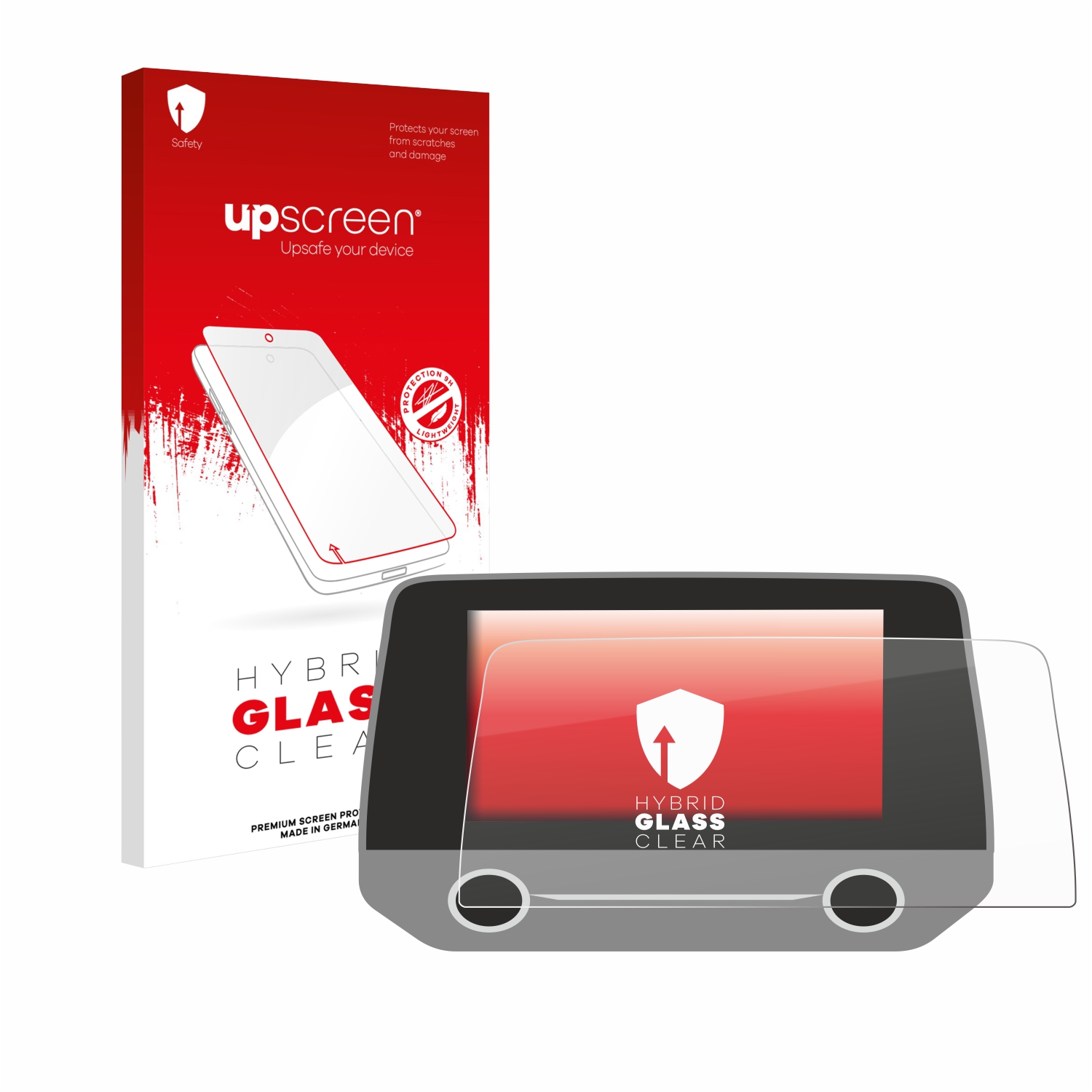 čirá skleněná fólie upscreen Hybrid Glas pro Ford Focus MK4 Sync 3