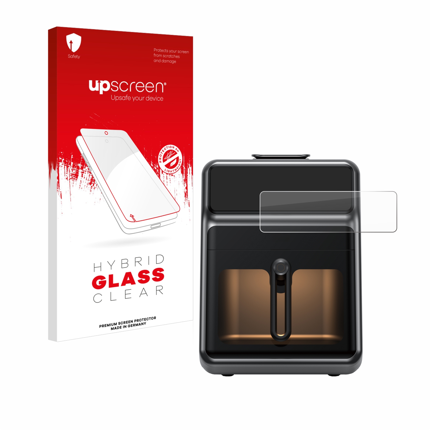 čirá skleněná fólie upscreen Hybrid Glas pro Dreo ChefMaker