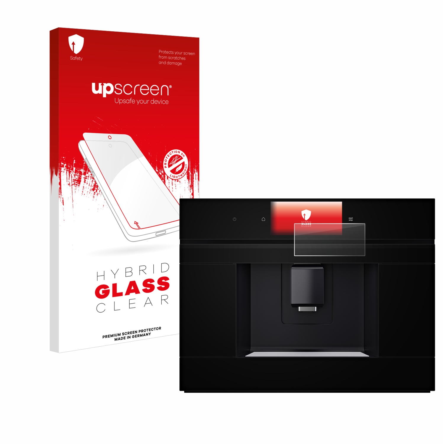 čirá skleněná fólie upscreen Hybrid Glas pro Bosch Serie 8 CTL7181B0
