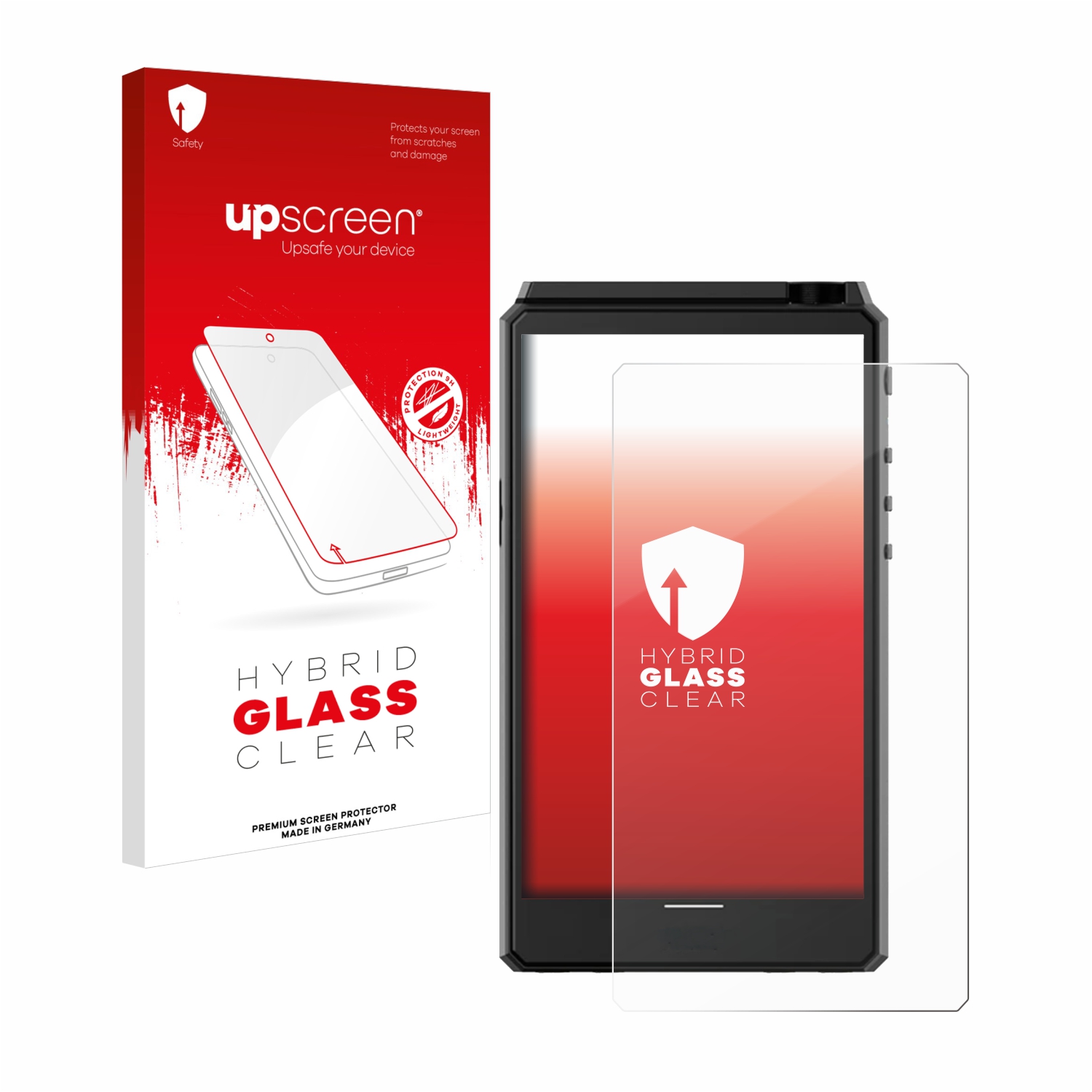 čirá skleněná fólie upscreen Hybrid Glas pro Hiby R6 III