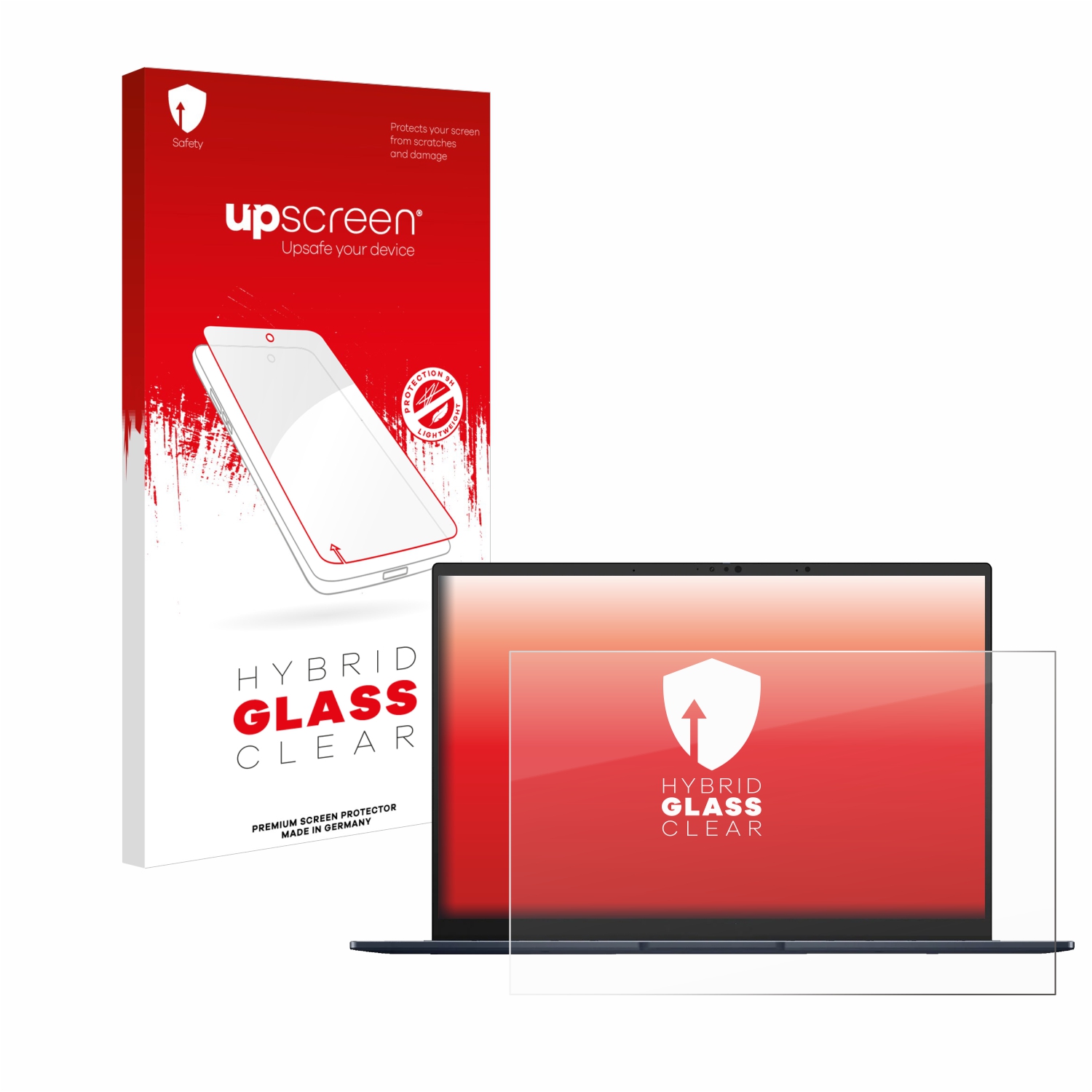 čirá skleněná fólie upscreen Hybrid Glas pro ASUS ZenBook 14 OLED UX3405 Non-Touch