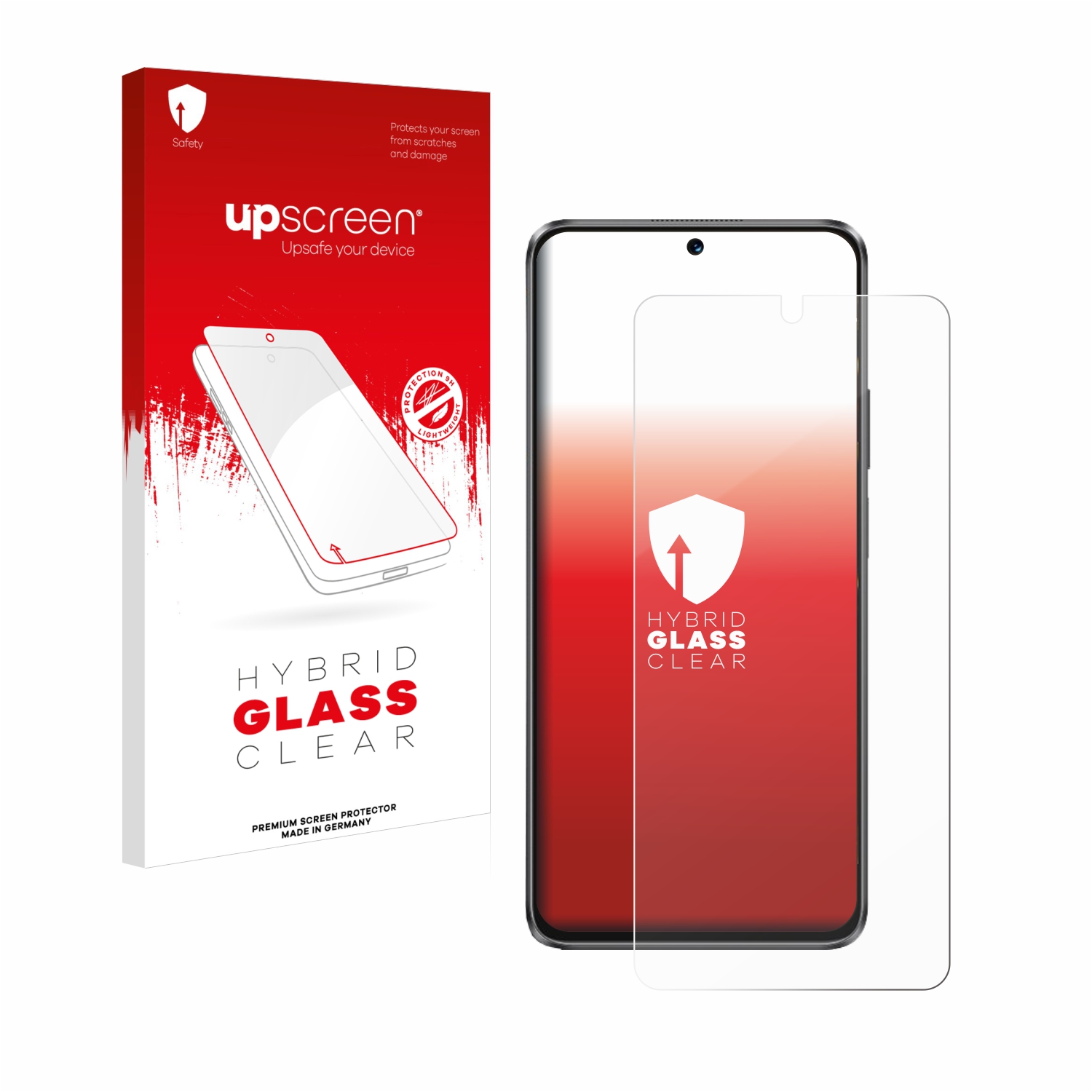 čirá skleněná fólie upscreen Hybrid Glas pro Huawei Nova 12i