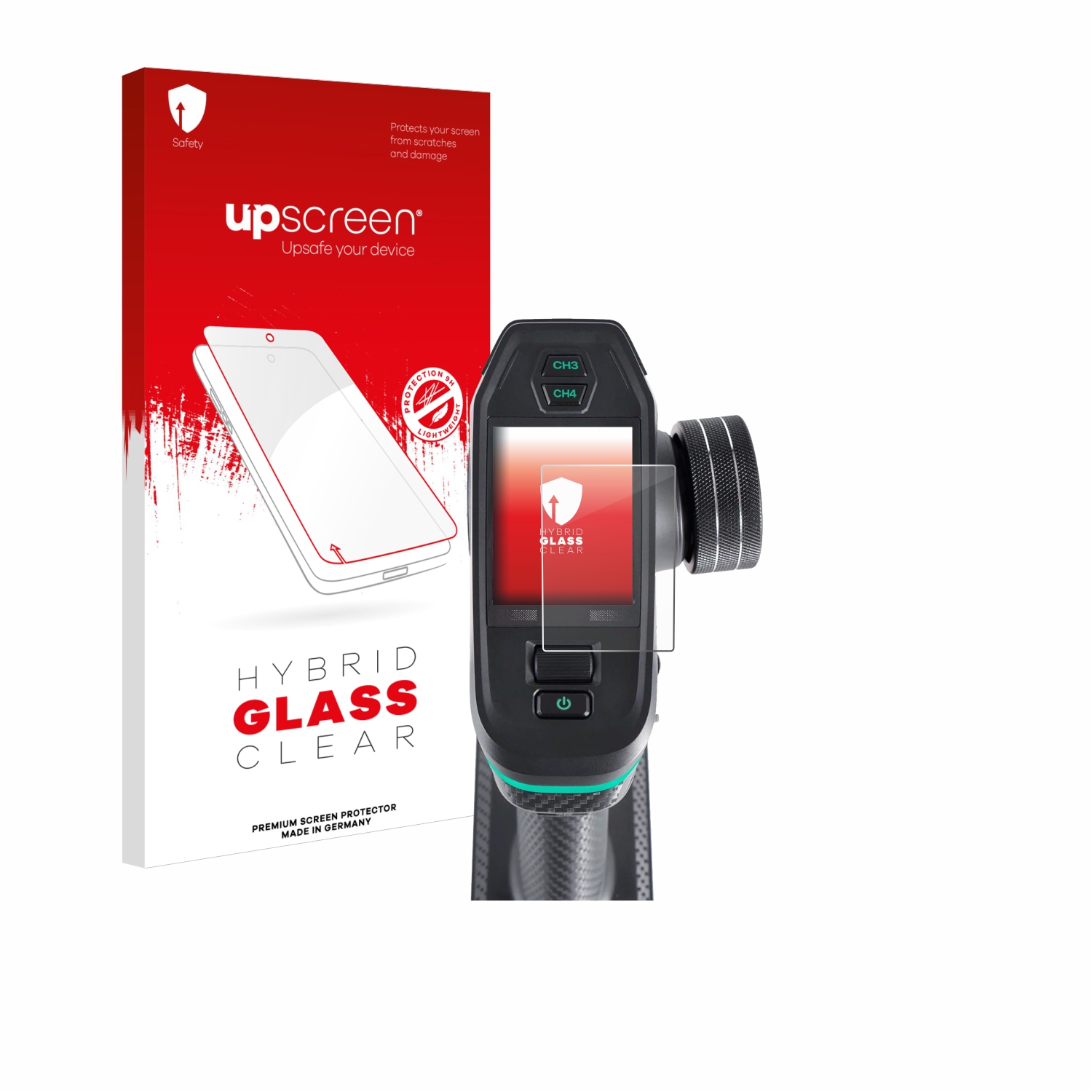 čirá skleněná fólie upscreen Hybrid Glas pro DumboRC DDF-350