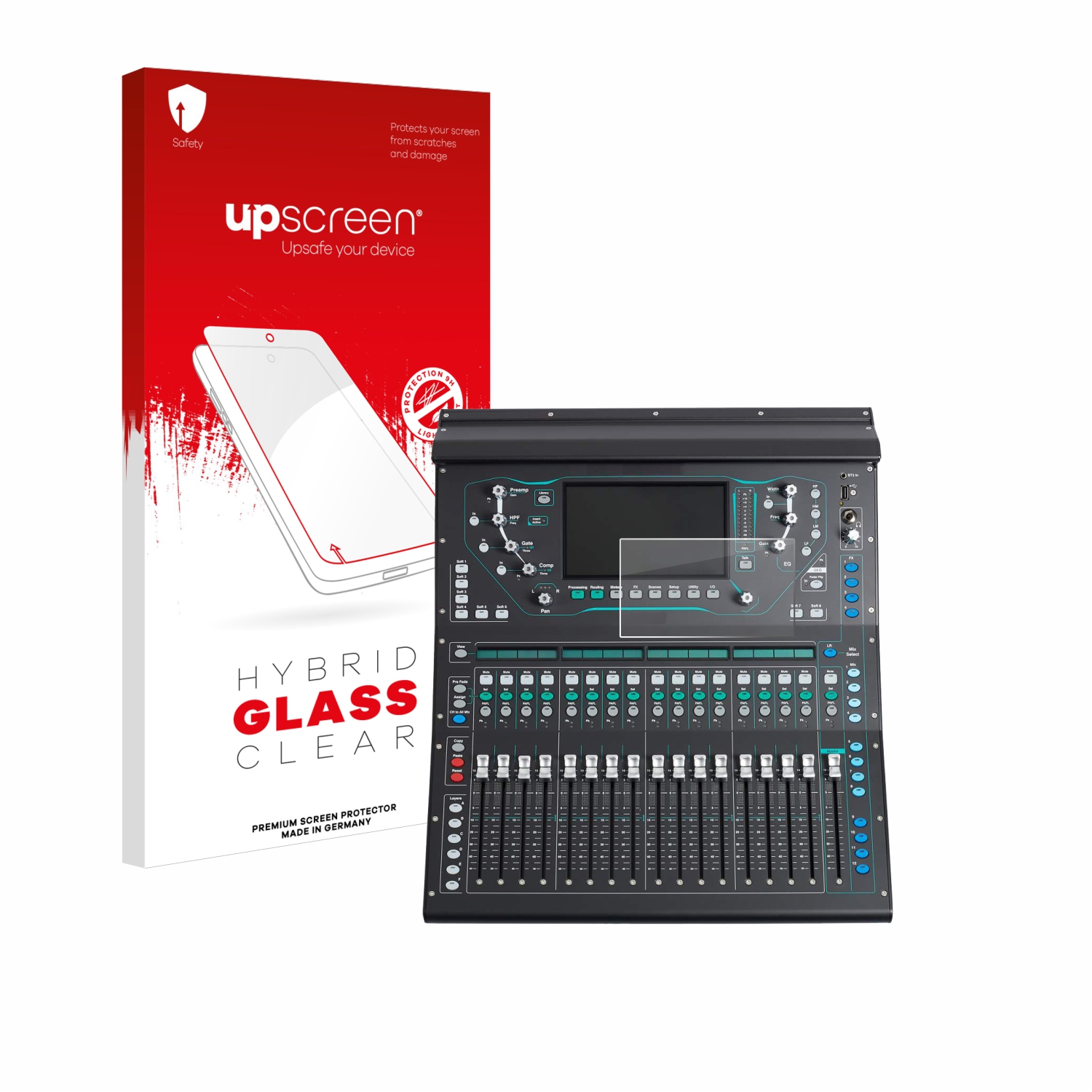 čirá skleněná fólie upscreen Hybrid Glas pro Allen&Heat SQ5