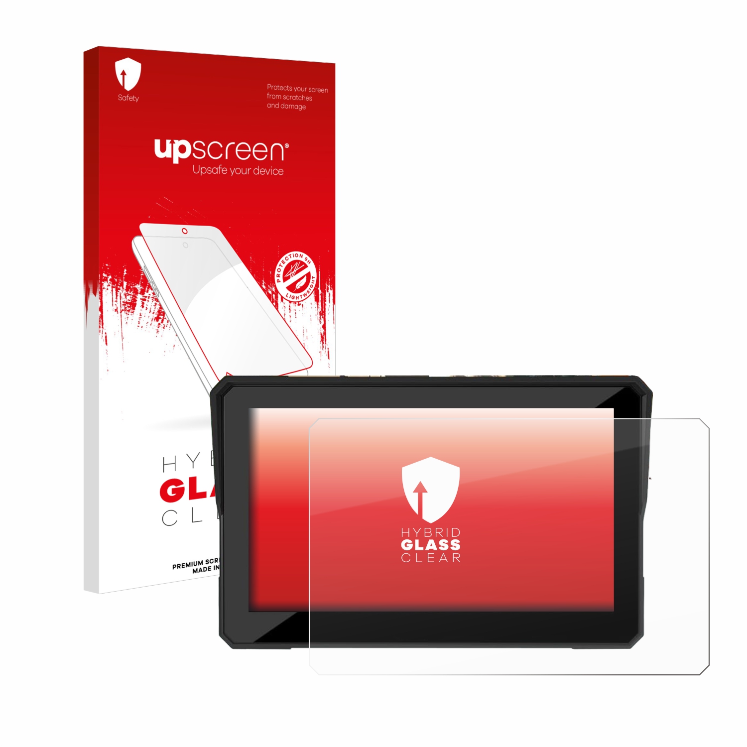 čirá skleněná fólie upscreen Hybrid Glas pro Carpuride W502 5