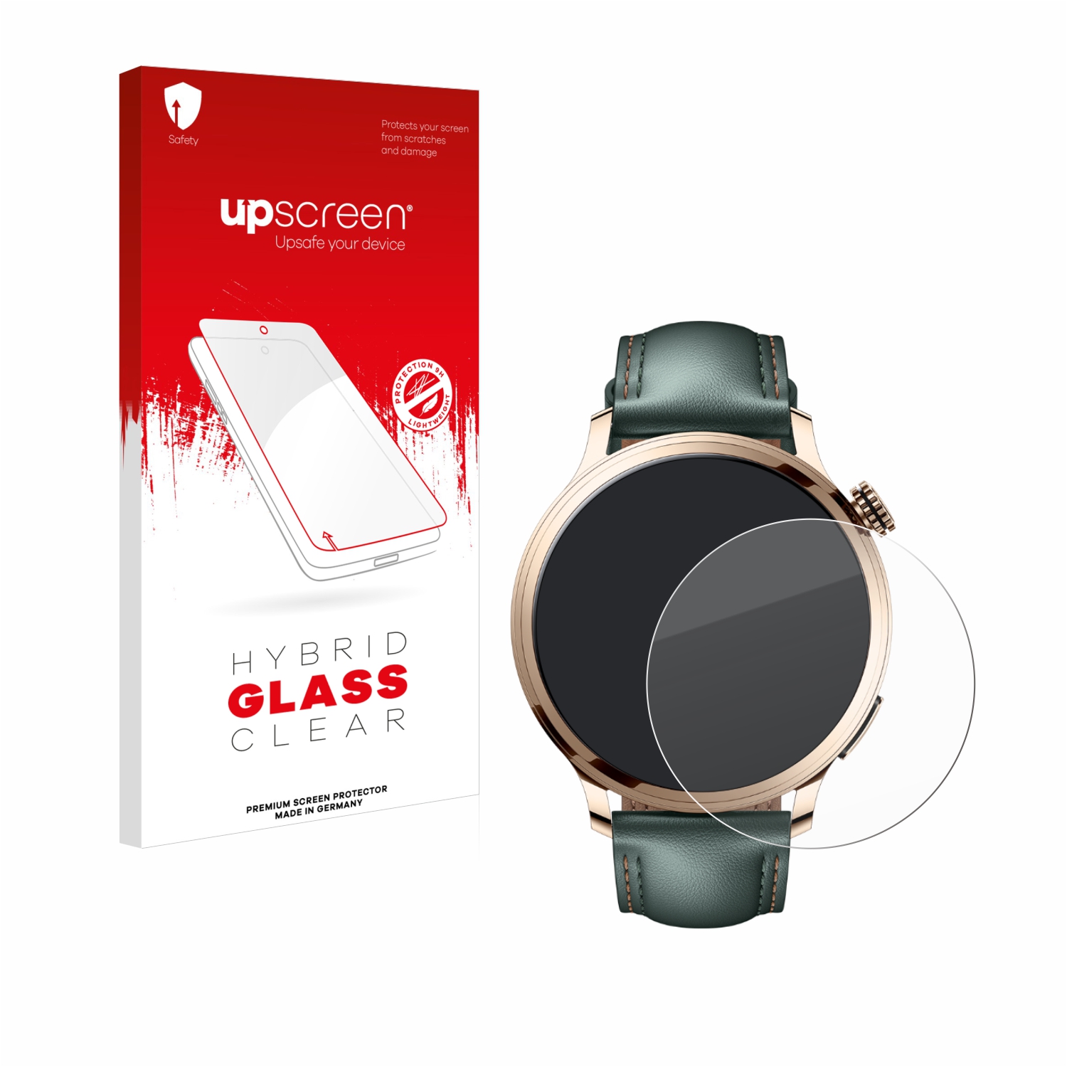 čirá skleněná fólie upscreen Hybrid Glas pro Honor Watch 4 Pro