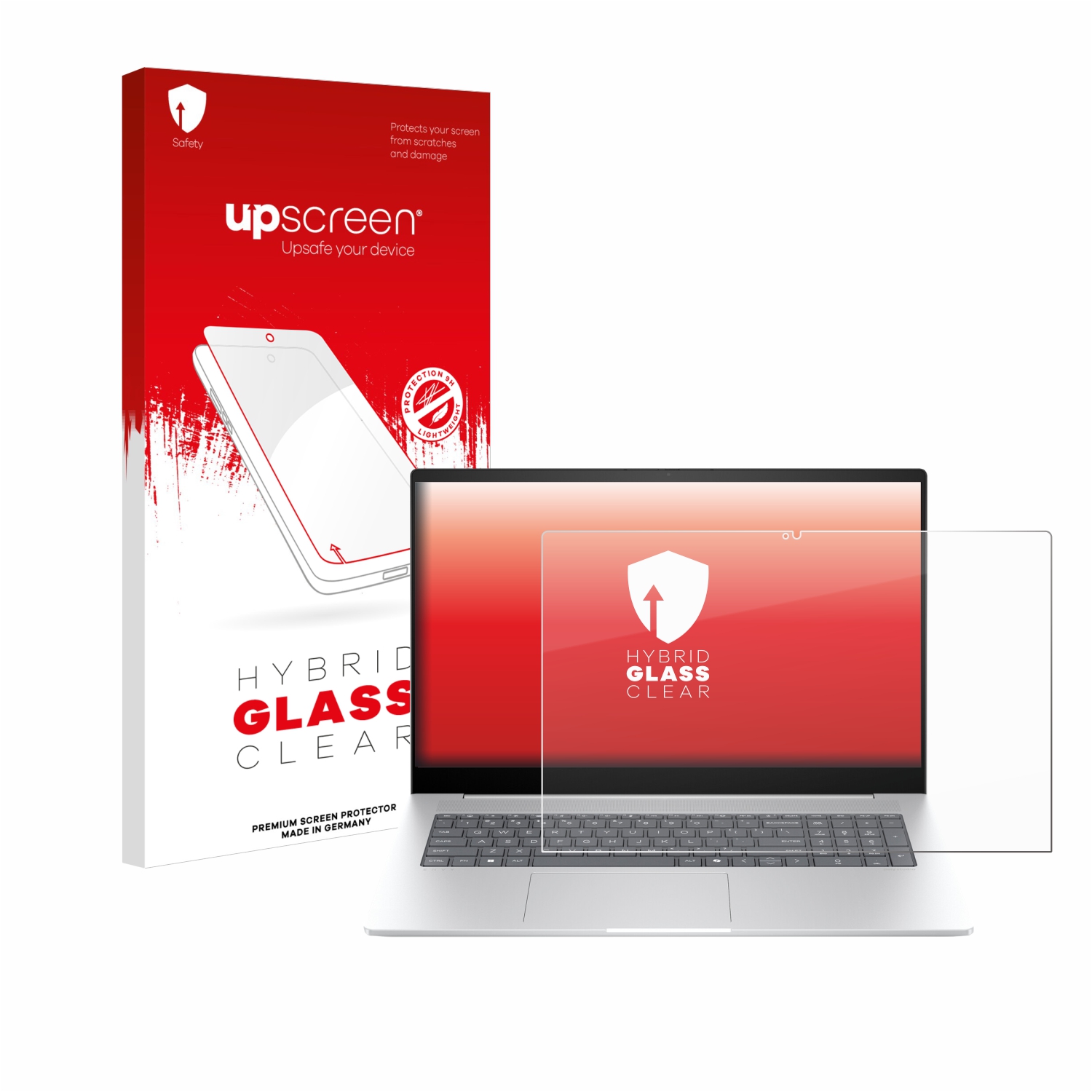 čirá skleněná fólie upscreen Hybrid Glas pro HP Envy 17 2024