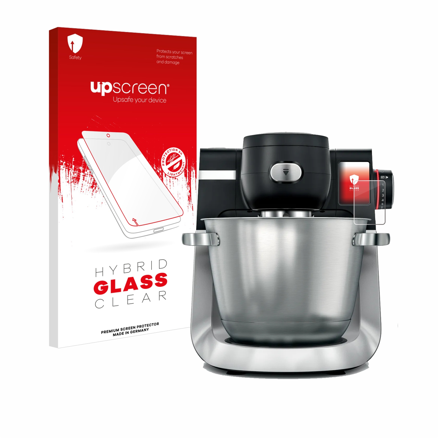 čirá skleněná fólie upscreen Hybrid Glas pro Bosch MUM Serie 6