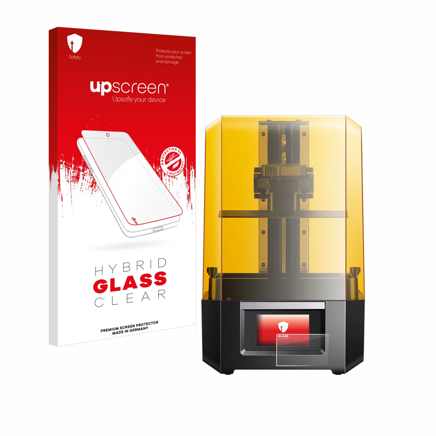 čirá skleněná fólie upscreen Hybrid Glas pro Anycubic Photon Mono M5s