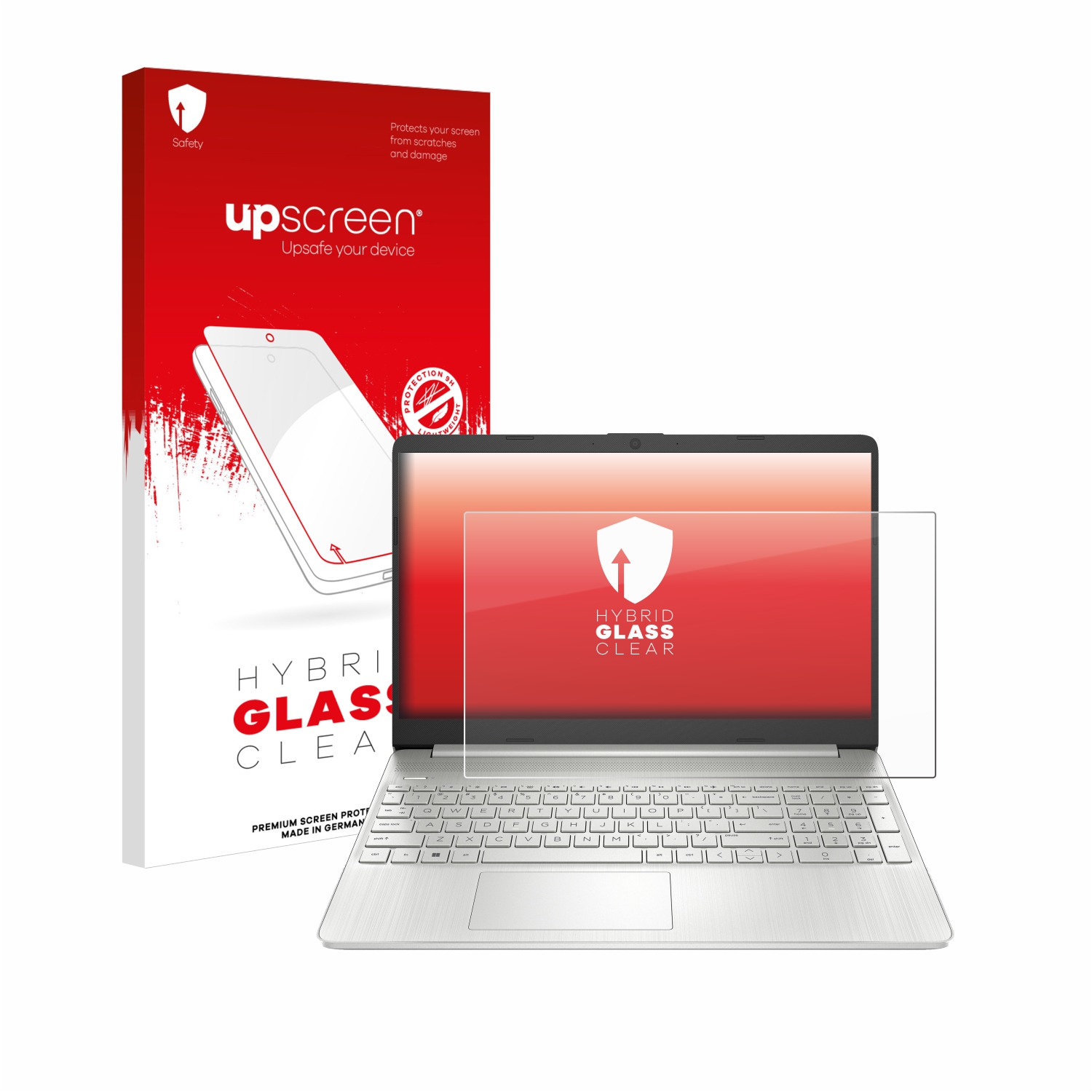 čirá skleněná fólie upscreen Hybrid Glas pro HP Laptop 15s-eq2677ng