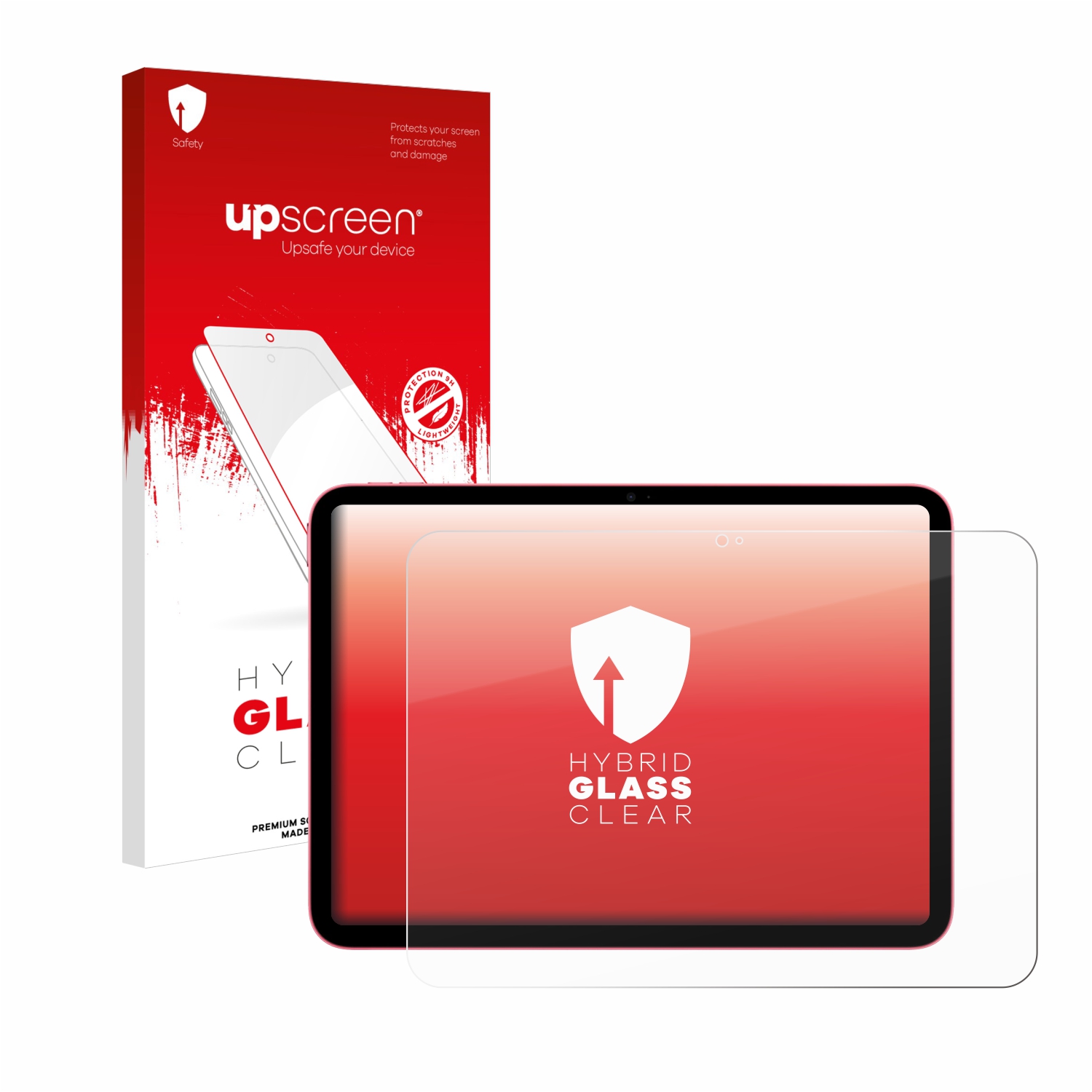 čirá skleněná fólie upscreen Hybrid Glas pro Apple iPad 10.9 WiFi Cellular 2022 (10. Gen.)