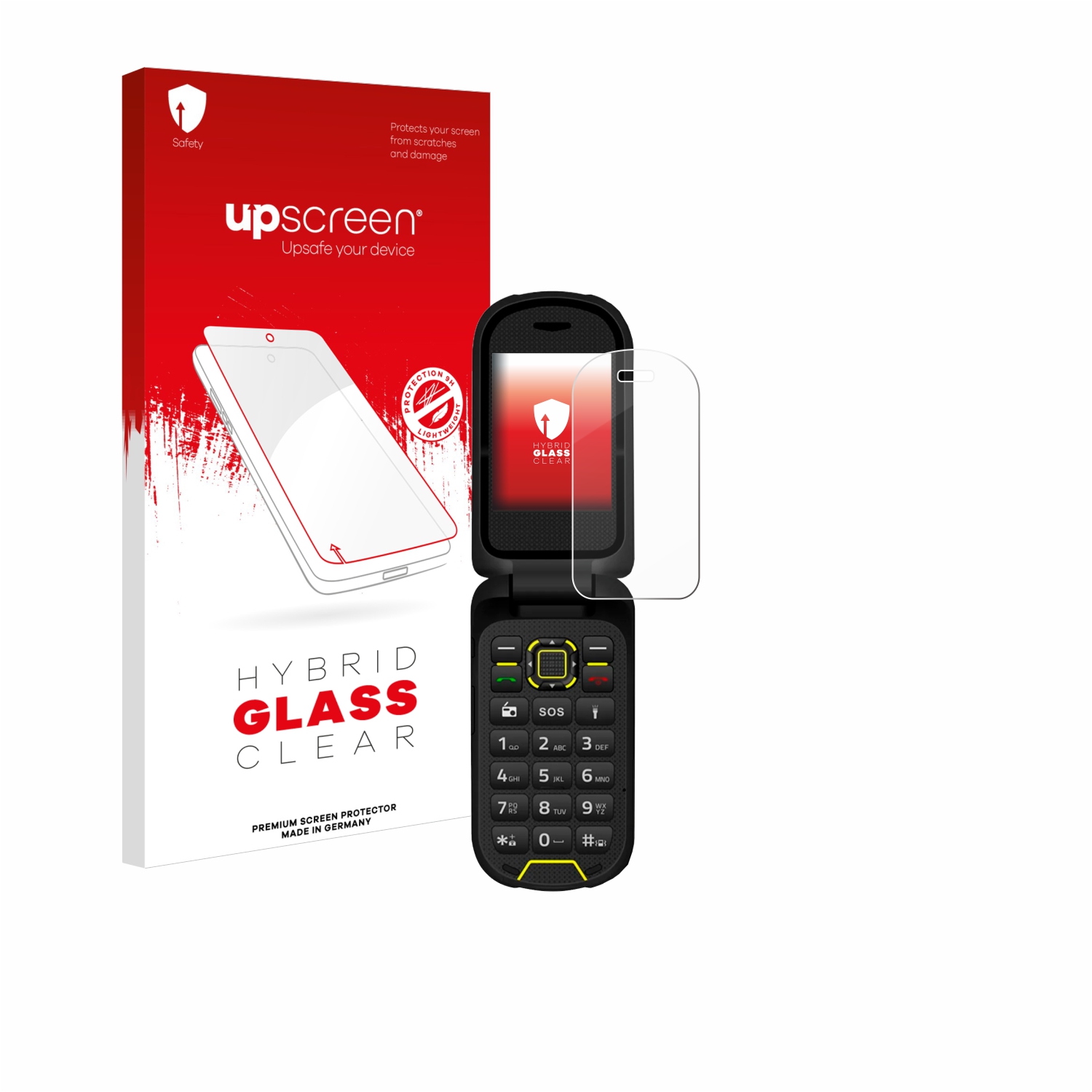 čirá skleněná fólie upscreen Hybrid Glas pro Hammer Bow LTE
