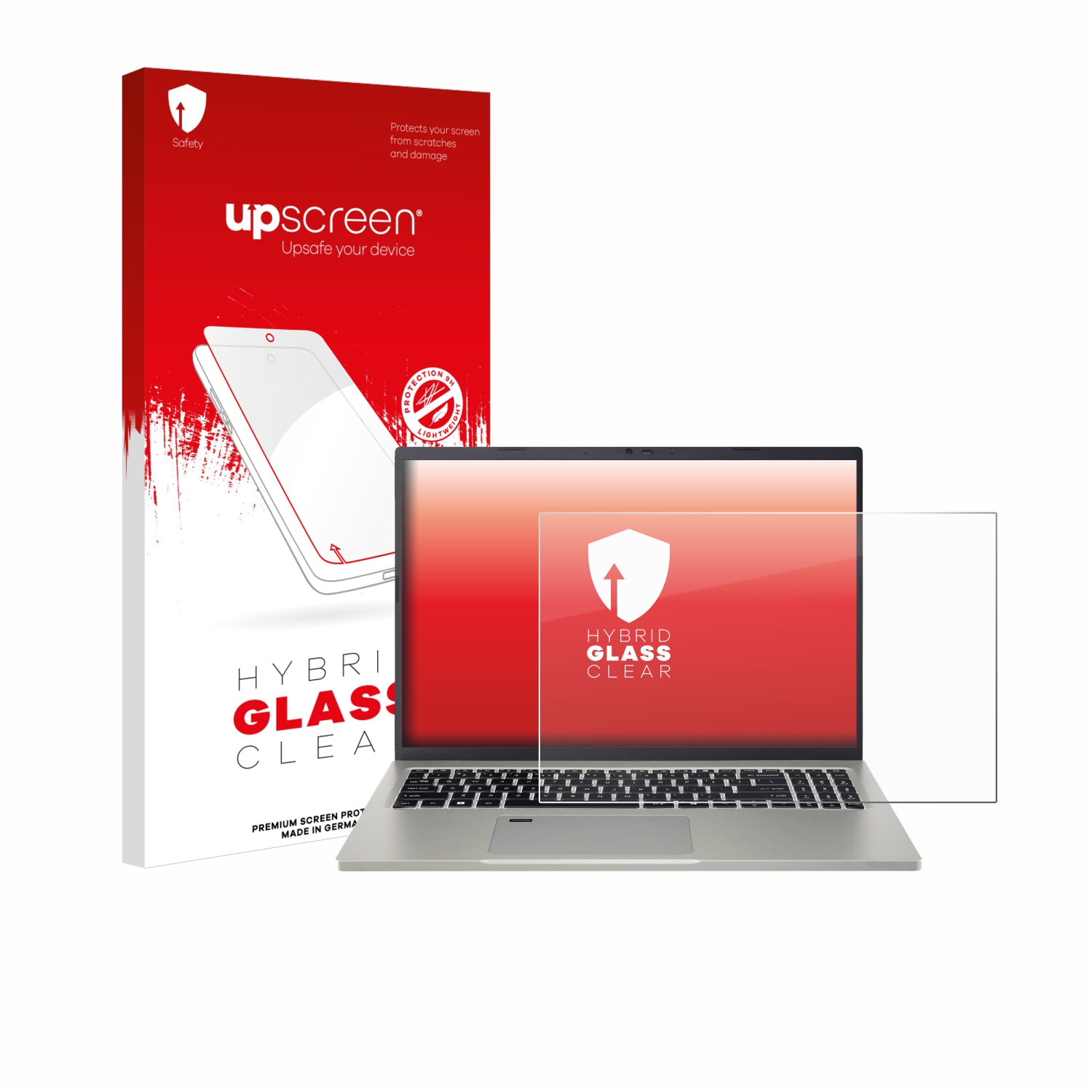 čirá skleněná fólie upscreen Hybrid Glas pro Acer Aspire Vero 16